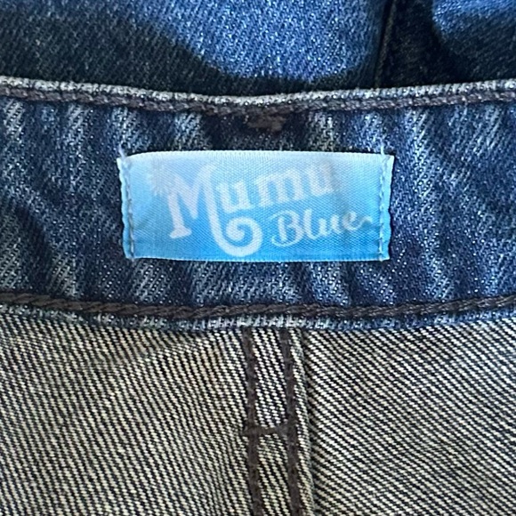 Show Me Your Mumu Brooklyn High Waist Distressed Raw Hem Jeans Size 29 - Picture 5 of 7